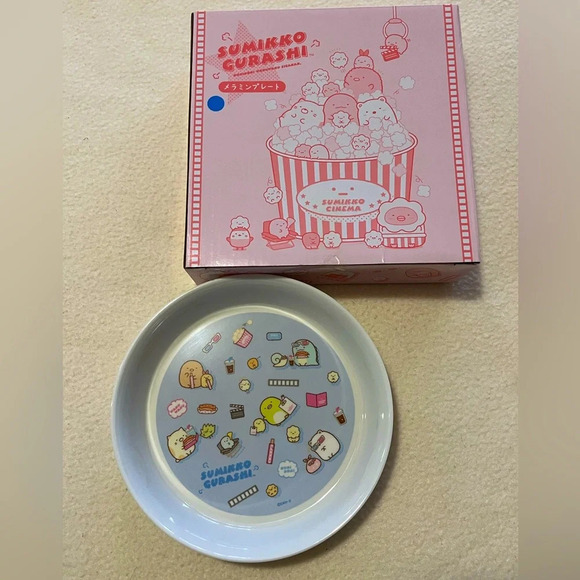 San-X Other - Sumikko Gurashi Cinema Pattern Plate